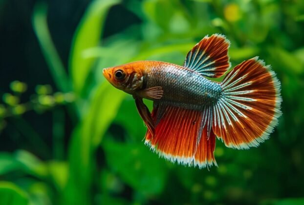 peixe betta em aquário ideal